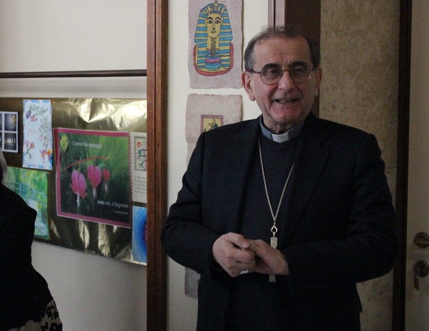 La visita del vescovo Mario ai due collegi Bianconi e Villoresi di Monza